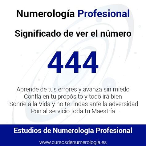 444 significado amor